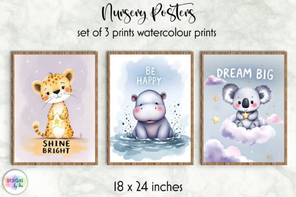 Download Safari Nursery Posters, Motivational Art - Safari nursery Collection