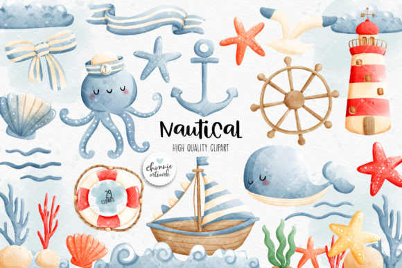 Download Nautical Clipart, Ocean Clipart - Nautical clipart Collection