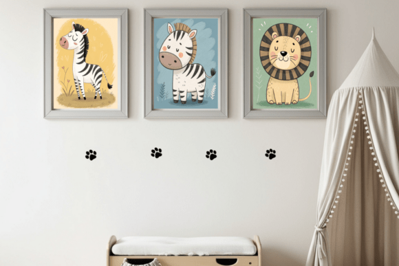 Download Safari Nursery Wall Prints - Safari nursery Collection